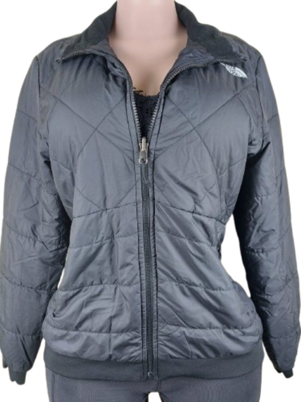 The North Face Women's Black Monarch Triclimate Quilted Puffer Jacket Size L